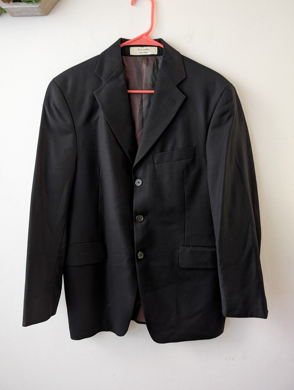 john w nordstrom mens wool suit jacket